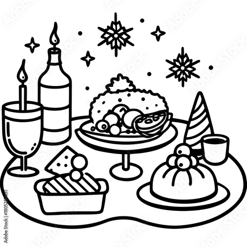 Festive Holiday Feast (