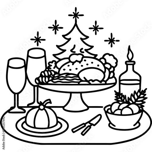 Festive Holiday Feast (