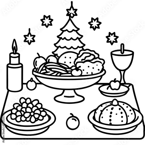 Festive Holiday Feast (