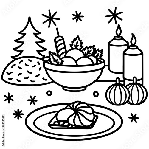 Festive Holiday Feast (
