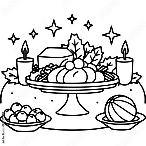 Festive Holiday Feast (