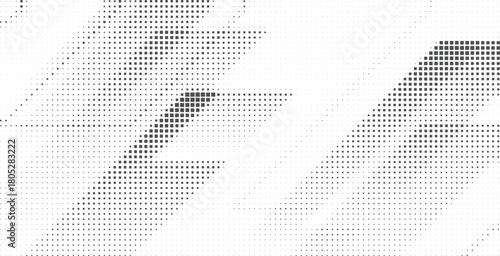 Diagonal halftone slanted pixel dot gradient background with abstract smooth shading and geometric patterns, modern minimal monochrome design ideal for posters branding templates and digital artwork