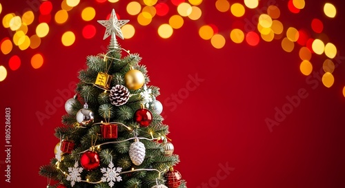 christmas tree with decorations