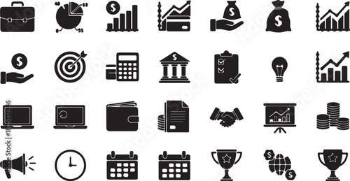 Business and Finance Icons 