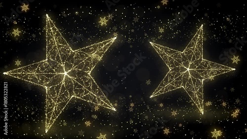 Wallpaper Mural Christmas Background Loop With Christmas Star Torontodigital.ca