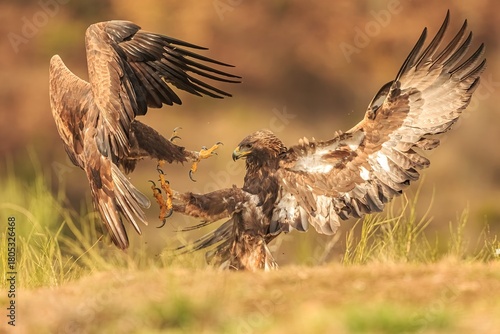 Pelea de Águilas Reales