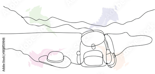 Simple Travel Design Concept