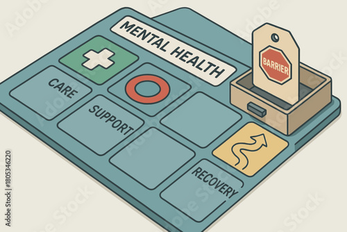 Mental health challenges and barriers to support care and recovery