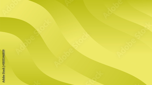 Abstract yellow and orange vector background with wavy lines and gradient color design illustration
