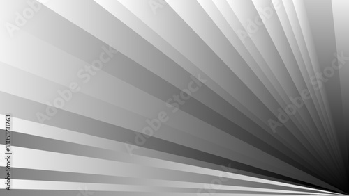 Abstract black and white striped metal surface pattern illustration for a futuristic design backdrop
