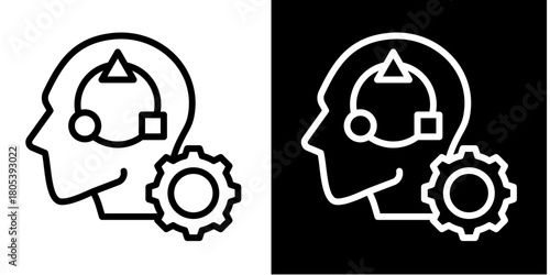 Adaptive Business   Icon Set White Mix Style Collection