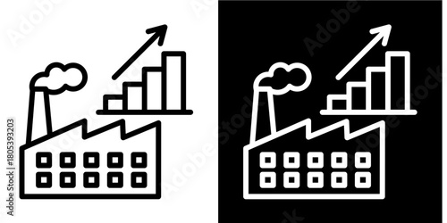 Industry Evolution   Icon Set White Mix Style Collection
