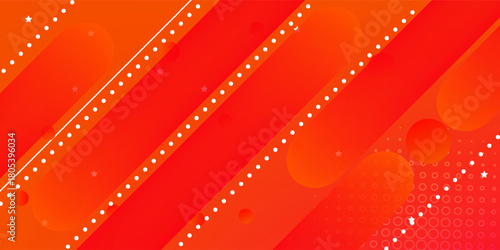 abstract red and orange gradient background with geometric shapes, can be used for sales banners, eps.10.