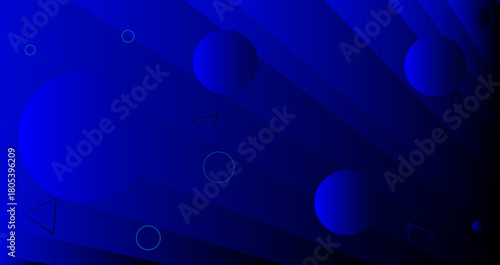 Soft glowing blue abstract background with flowing lines and circles