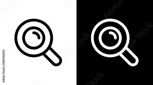 Search With Icon Set Design