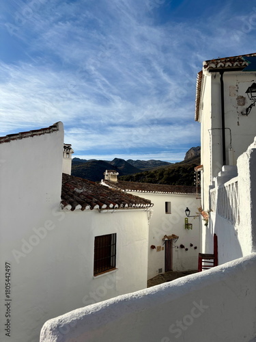 a typical andalusian village in southern Spain 