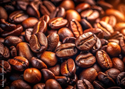 Wallpaper Mural Aromatic roasted coffee beans, carefully selected to enhance your daily brew, with hints of caramel and chocolate Torontodigital.ca