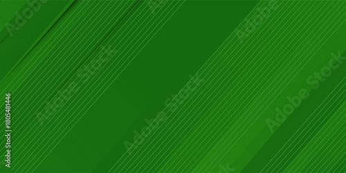 Abstract green sporty background template vector with shiny lines and lights. Green background with strong pattern design.Eps10 vector