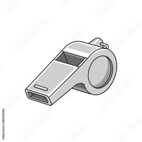 Referee Whistle Minimal Icon