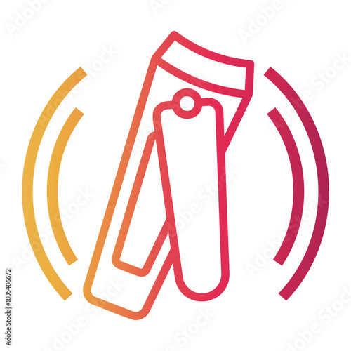 personal hygiene Line Gradient Icon