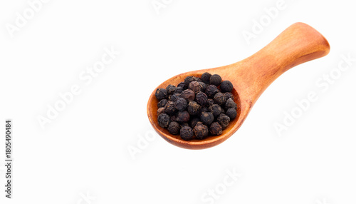 Organic dried black pepper powder - Piper nigrum