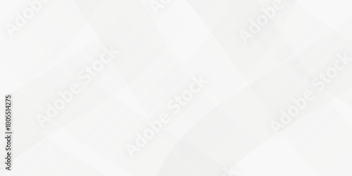 3D white geometric abstract background overlap layer on bright space with rounded rhomb effect decoration. eps 10