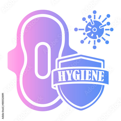 personal hygiene Gradient icon
