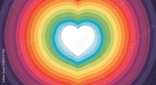 Concentric Donation Rings Poster. Giving Tuesday Vector