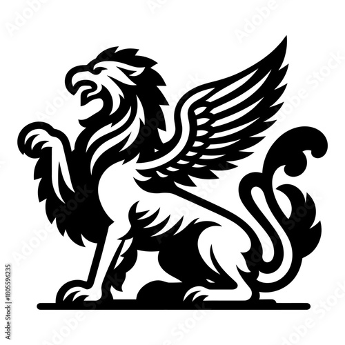 A Roaring Gryphon Full Body S...