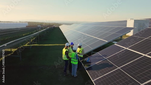 Exploring solar energy installation at a renewable energy site
