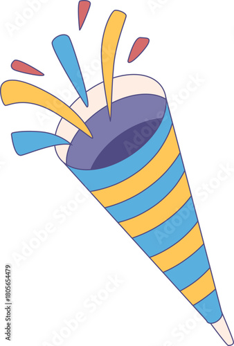 Confetti Illustration