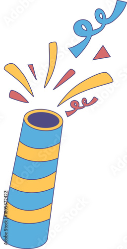 Confetti Illustration