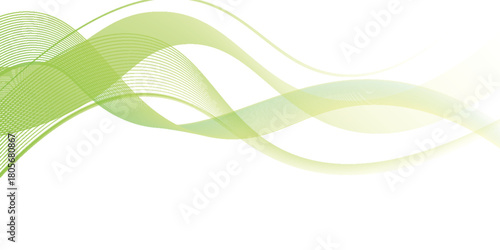 Abstract vector background with subtle color waves. Smooth and modern wavy smoke lines. eps10.