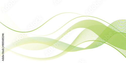 Abstract vector background with subtle color waves. Smooth and modern wavy smoke lines. vector eps10.