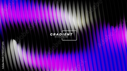 Vibrant gradient with ribbed fractal glass texture pattern and dark circular center. Dynamic abstract artwork perfect for modern banners, marketing visuals, creative backgrounds and artistic projects