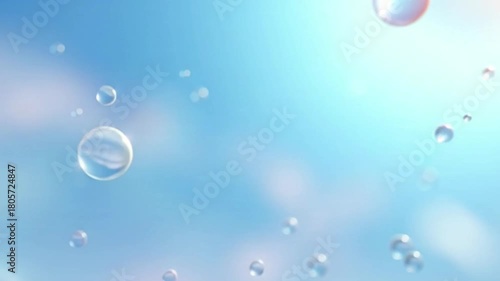 Wallpaper Mural Abstract Smooth Flowing Bright Blue Purple Gradient Silky Waves Background Loop Torontodigital.ca