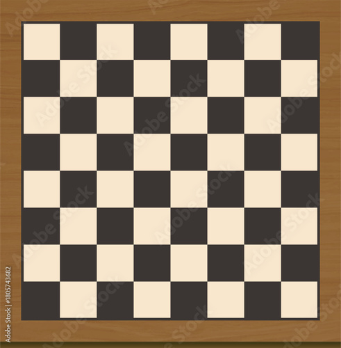 チェス盤　イラスト