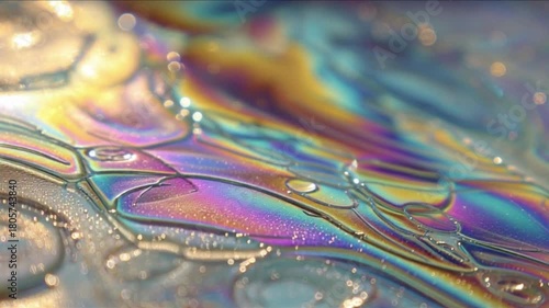 abstract background with colorful bubbles