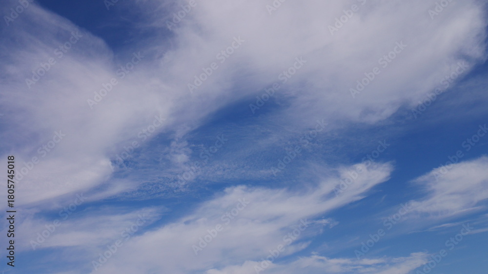 Obraz premium blue sky with clouds