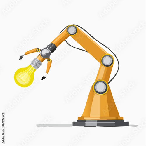 Robotic arm science laboratorium experience 3d
3