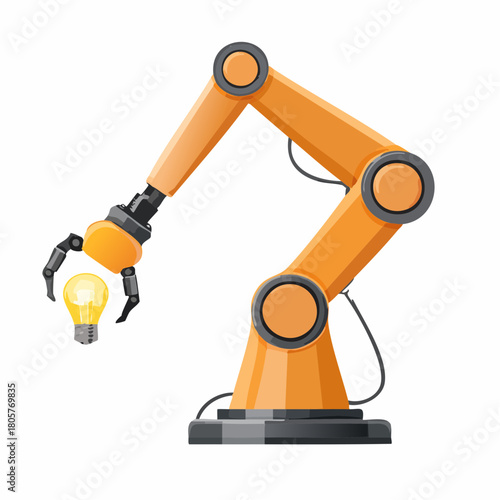 Robotic arm science laboratorium experience 3d
4
