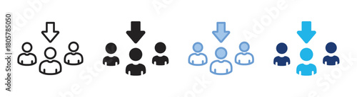 Chosen icon set multiple style collection