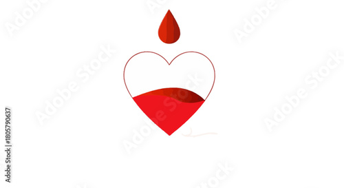 Hands gently offering a heart filled with life, a symbol of hope and donation for a healthier future, portraying compassion and generosity around healthcare