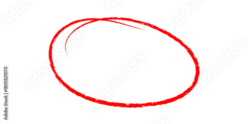 hand drawing different circles isolated on the transparent background, Handwritten red circle. For marking text, numbers, marker pen, pencil, logo, hand-drawn doodle grunge circle highlights	
