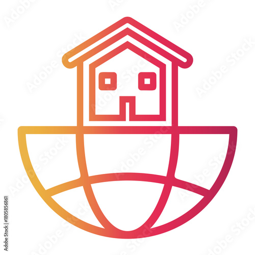 procurement Line Gradient Icon