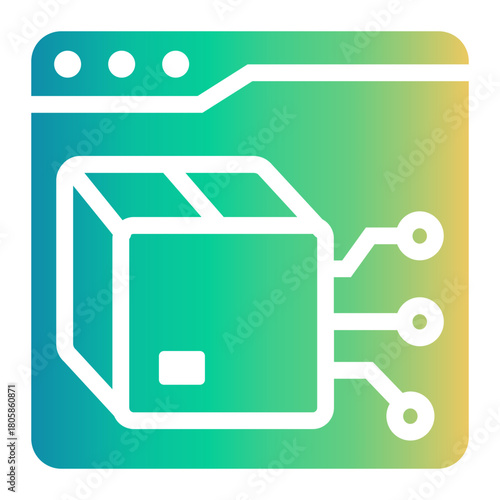 procurement Gradient icon