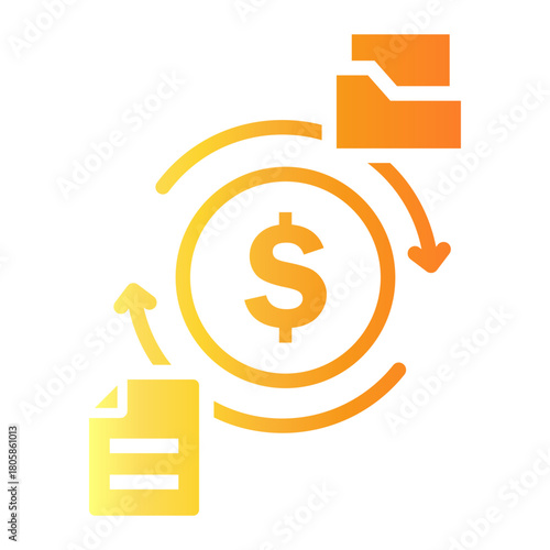 procurement Gradient icon