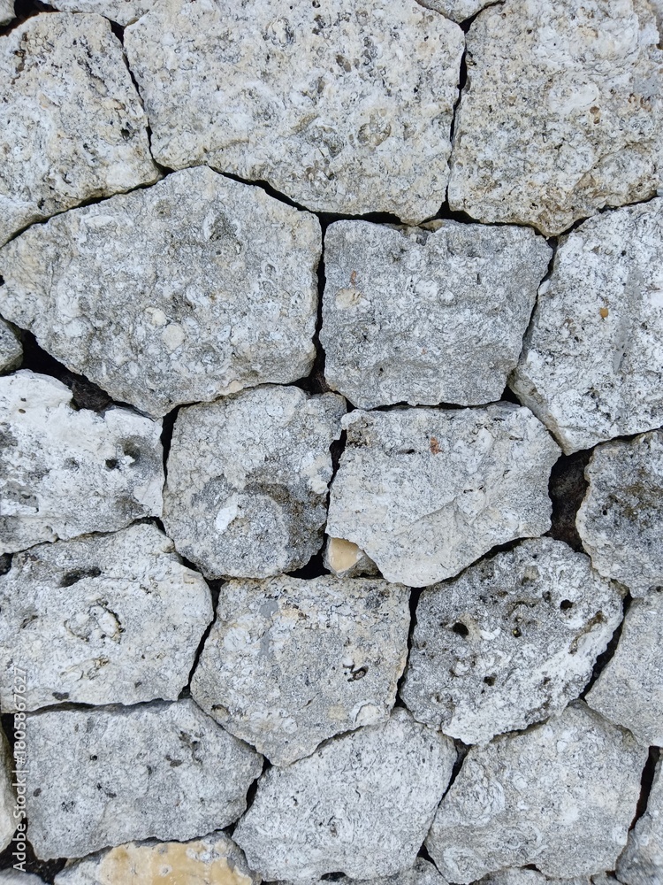 Obraz premium stone wall texture