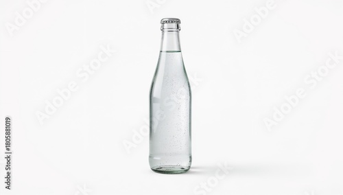 Wallpaper Mural Plain glass beverage bottle isolated high resolution photo for drink packaging mockup Torontodigital.ca