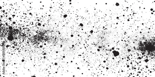 Dirty or dust film grain speck grit grunge overlay on white background grain noise Speckle grain dot white paper noise texture with distress effect vector illustration pattern